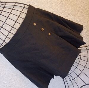 Vintage Y2K Mini Skirt USA Pleated School Girl Black